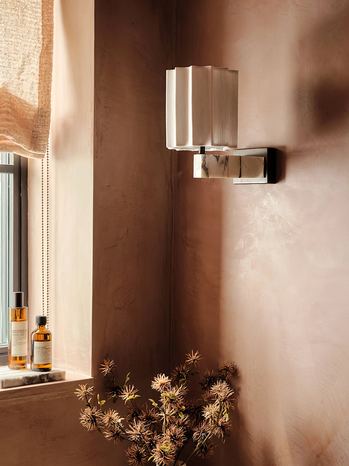 Textured Shade Wall Light, Hardwired Wall Sconce, detail 10