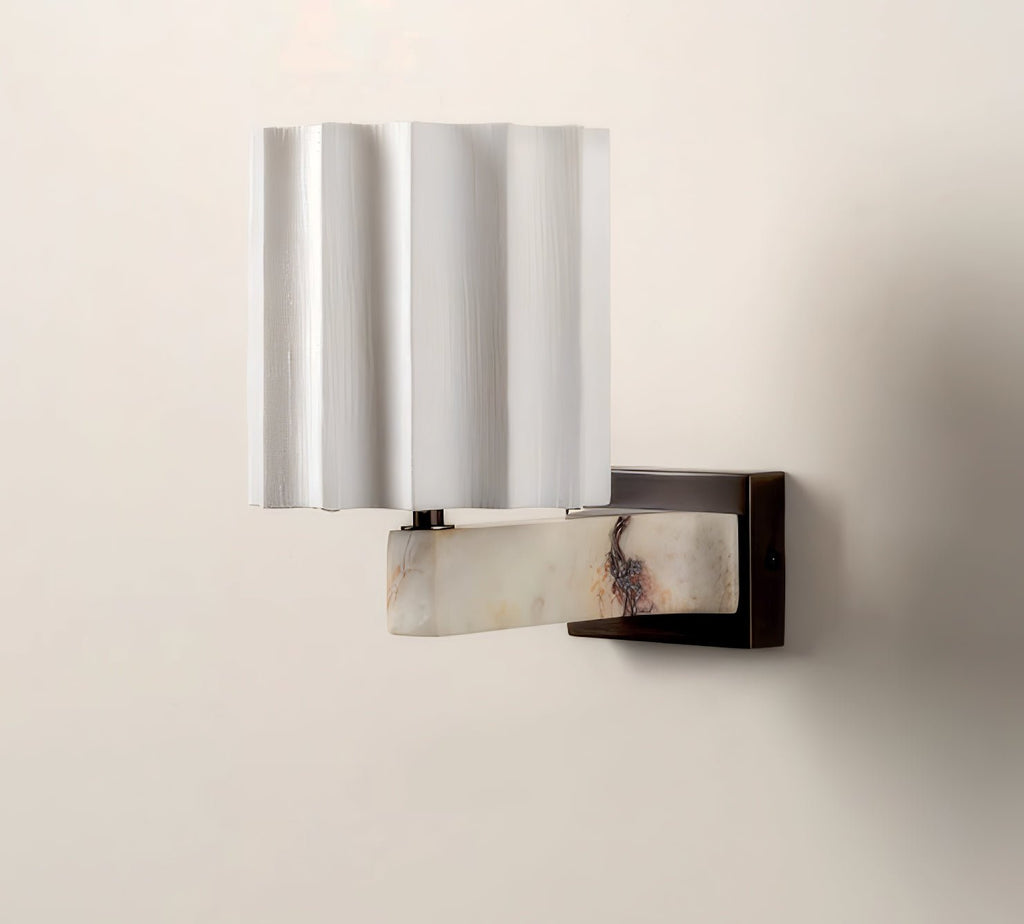 Textured Shade Wall Light, Hardwired Wall Sconce, detail 11