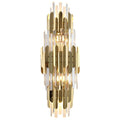 Theoretical Three Layer Wall Light, Hardwired Wall Sconce, Stainless steel, Dia 30cm x H 80cm
