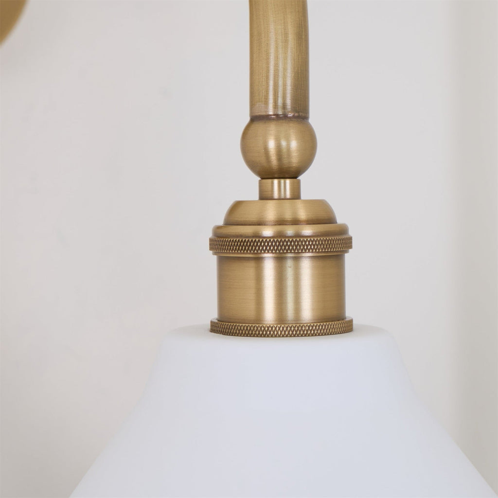 Bridgemont Wall Light - Dia 24cm x W 32cm x H 35cm Metal, Hardwired Wall Sconce, detail 21