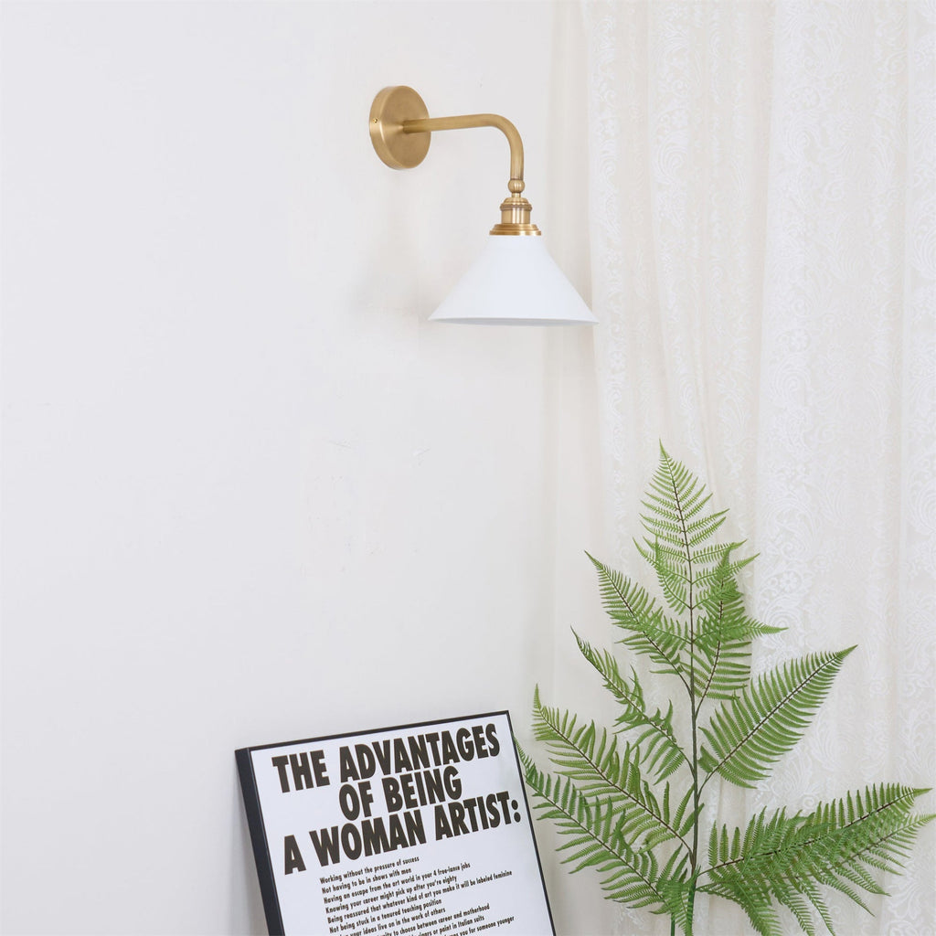 Bridgemont Wall Light - Dia 24cm x W 32cm x H 35cm Metal, Hardwired Wall Sconce, detail 13