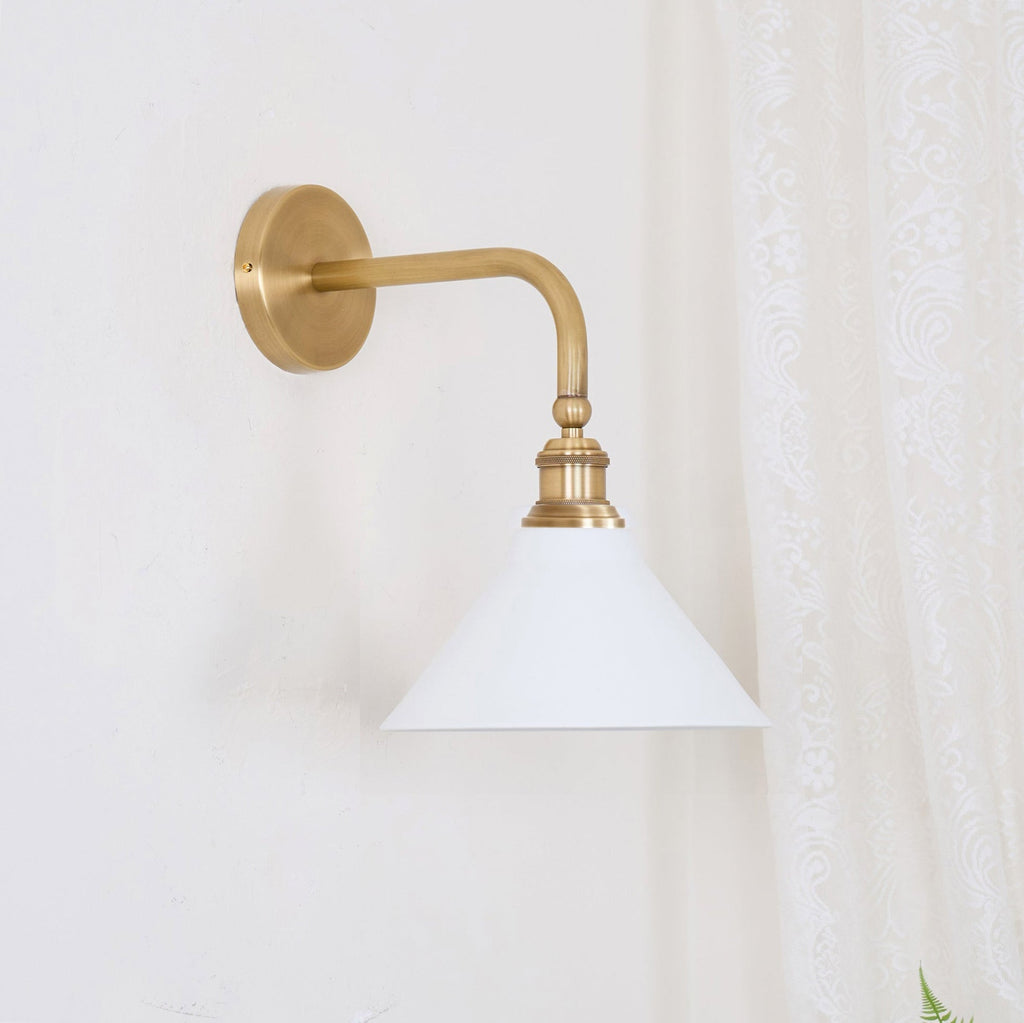 Bridgemont Wall Light - Dia 24cm x W 32cm x H 35cm Metal, Hardwired Wall Sconce, detail 10