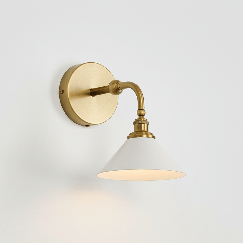 Bridgemont Wall Light - Dia 23cm x W 30cm x H 35cm Metal, Hardwired Wall Sconce