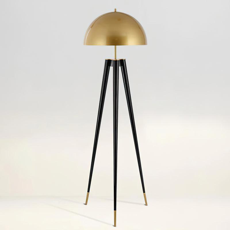 Three Legged Gold Gong Floor Light 19.7", Floor Lamp, detail 15