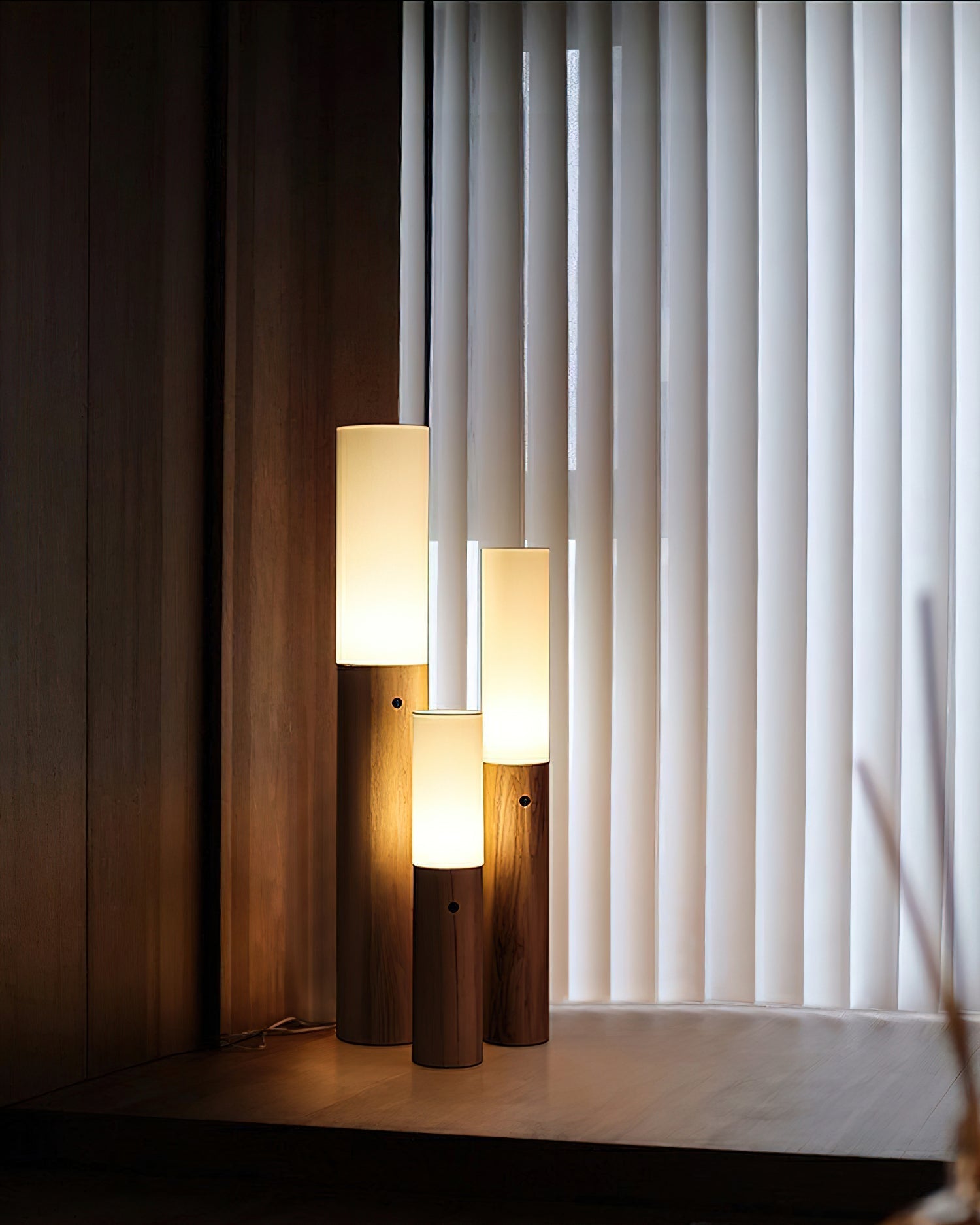 Timber Column Floor Light, Floor Lamp, detail 11