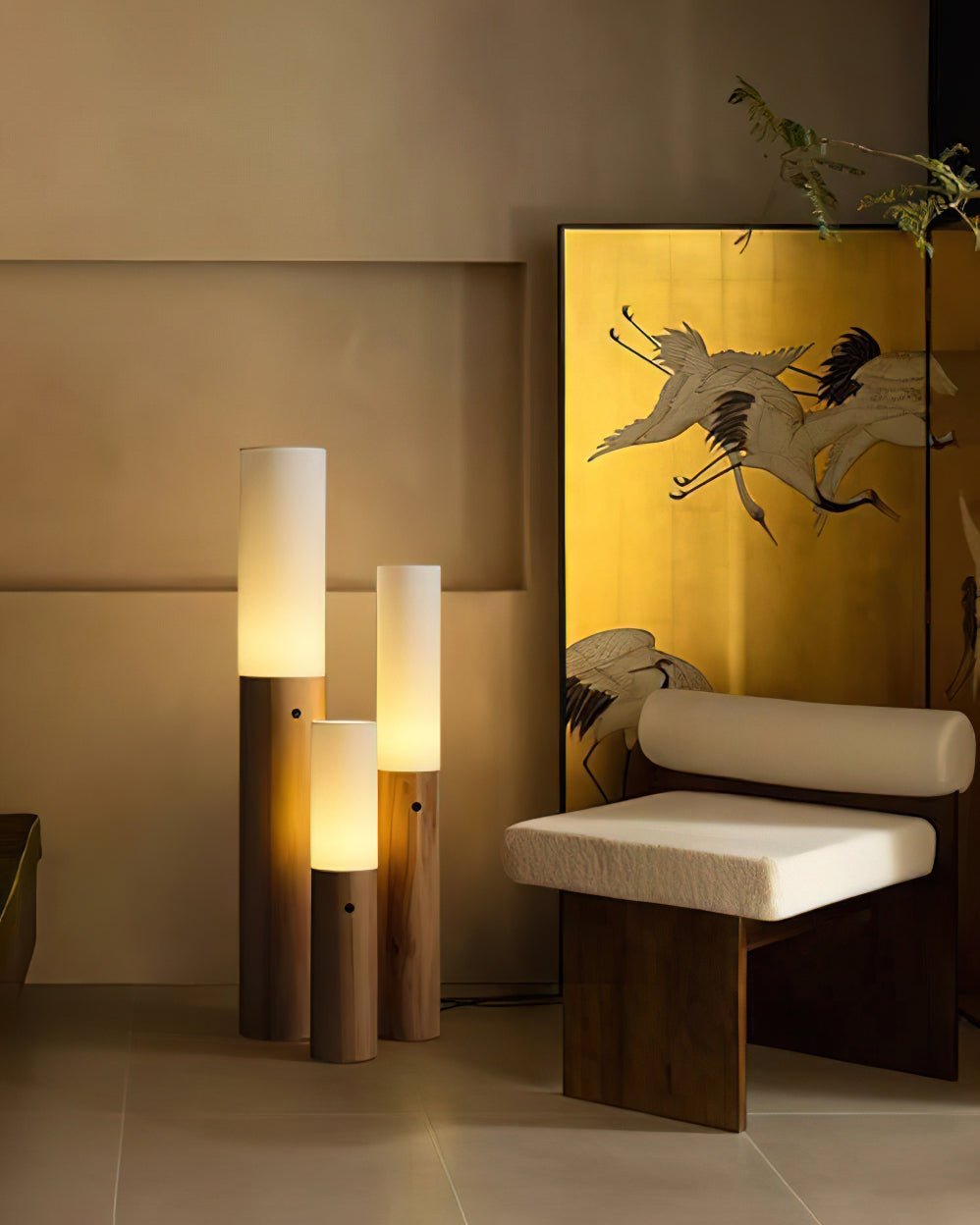 Timber Column Floor Light, Floor Lamp, detail 10