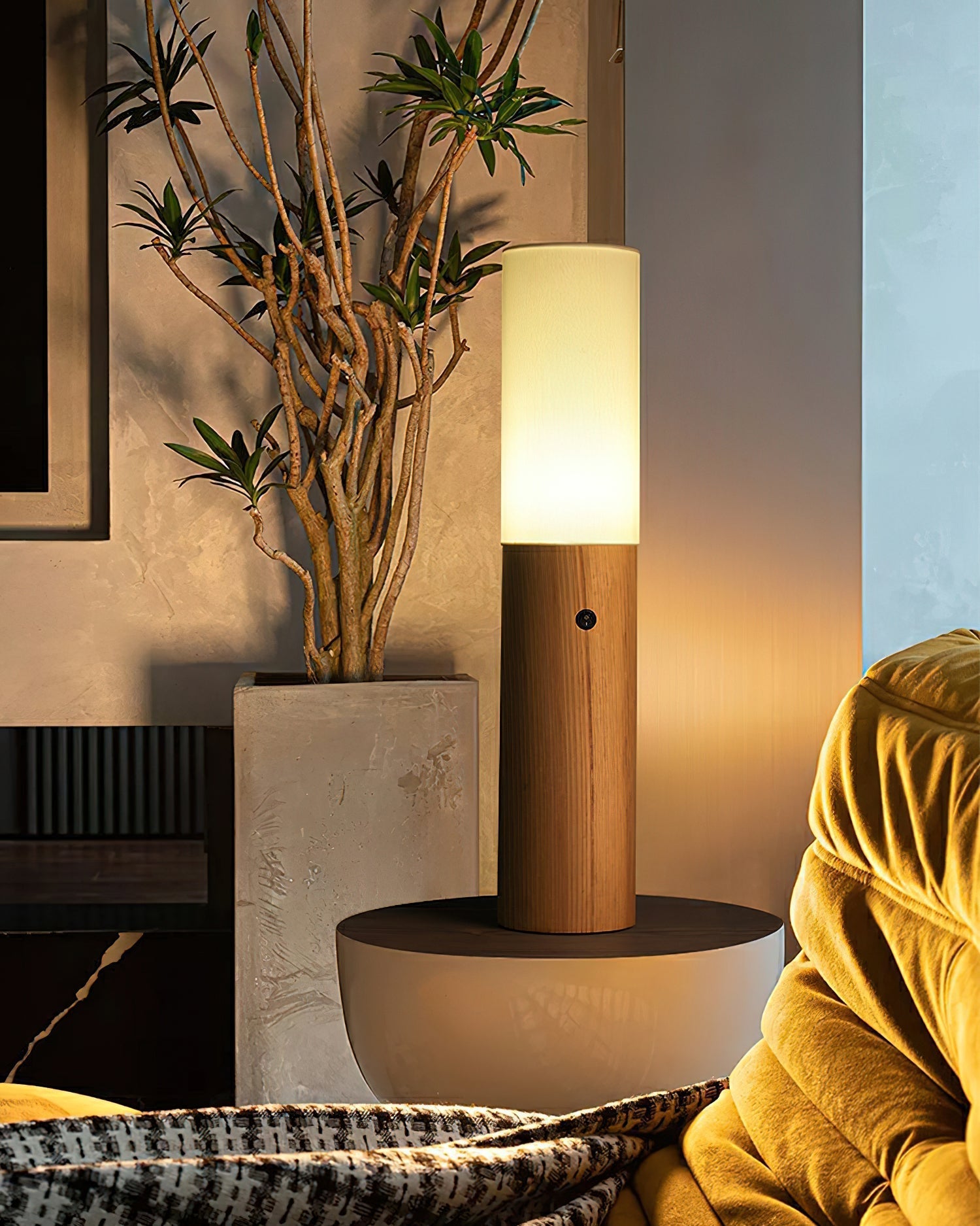 Timber Column Floor Light, Floor Lamp, detail 8