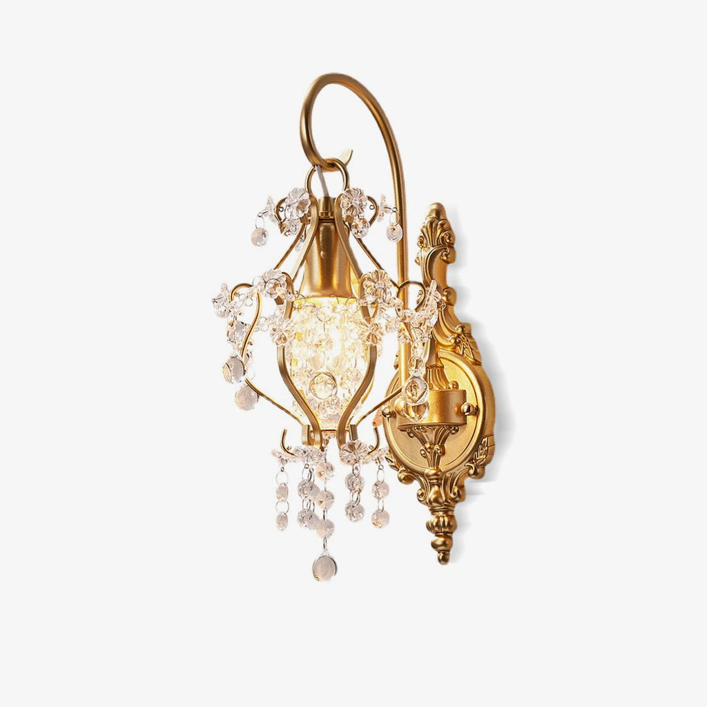Timon Crystal Wall Light, Hardwired Wall Sconce, detail 11