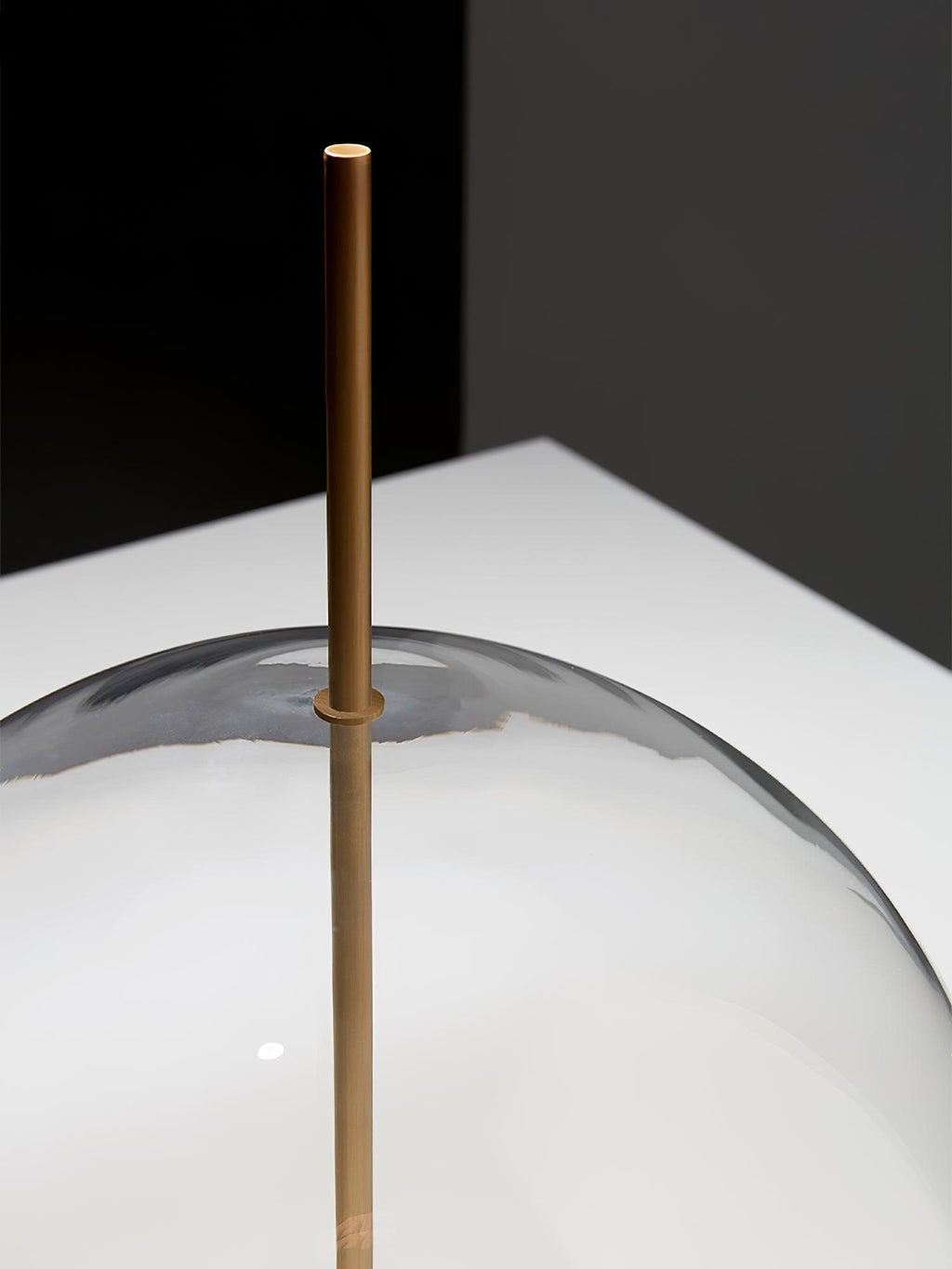 Tindari Glass Table Light, Bedside Table Lamp, detail 6
