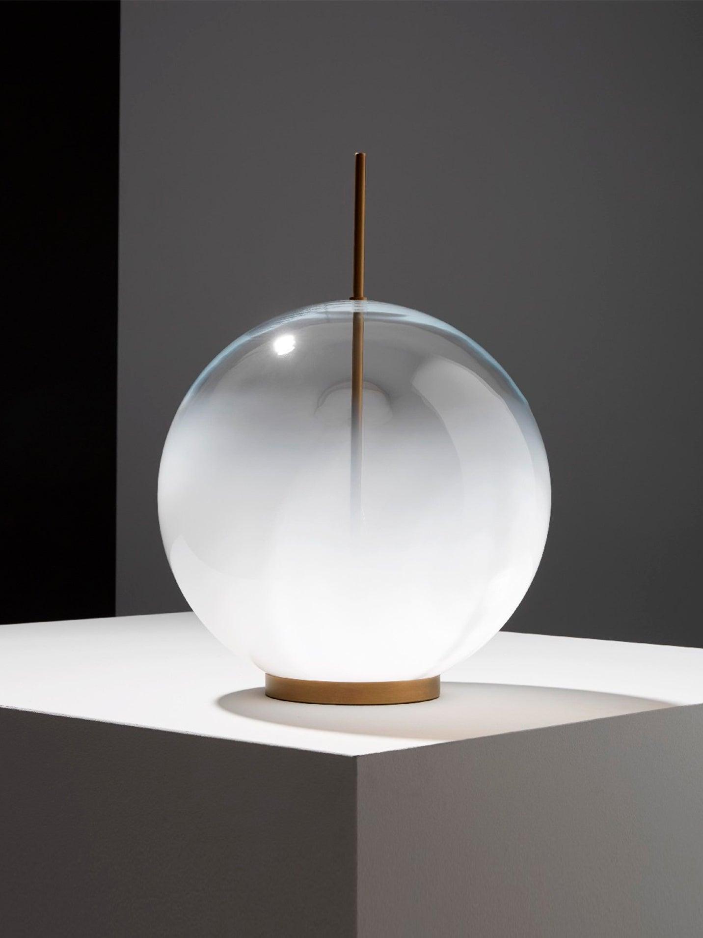 Tindari Glass Table Light, Bedside Table Lamp, detail 10