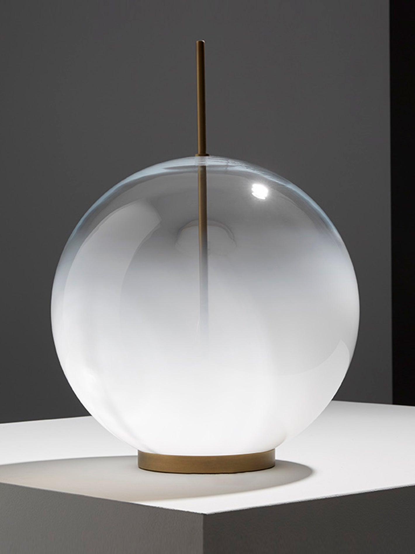 Tindari Glass Table Light, Bedside Table Lamp, detail 12