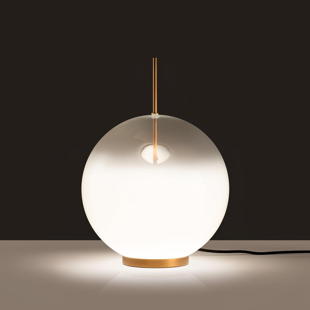 Tindari Glass Table Light, Bedside Table Lamp, detail 3