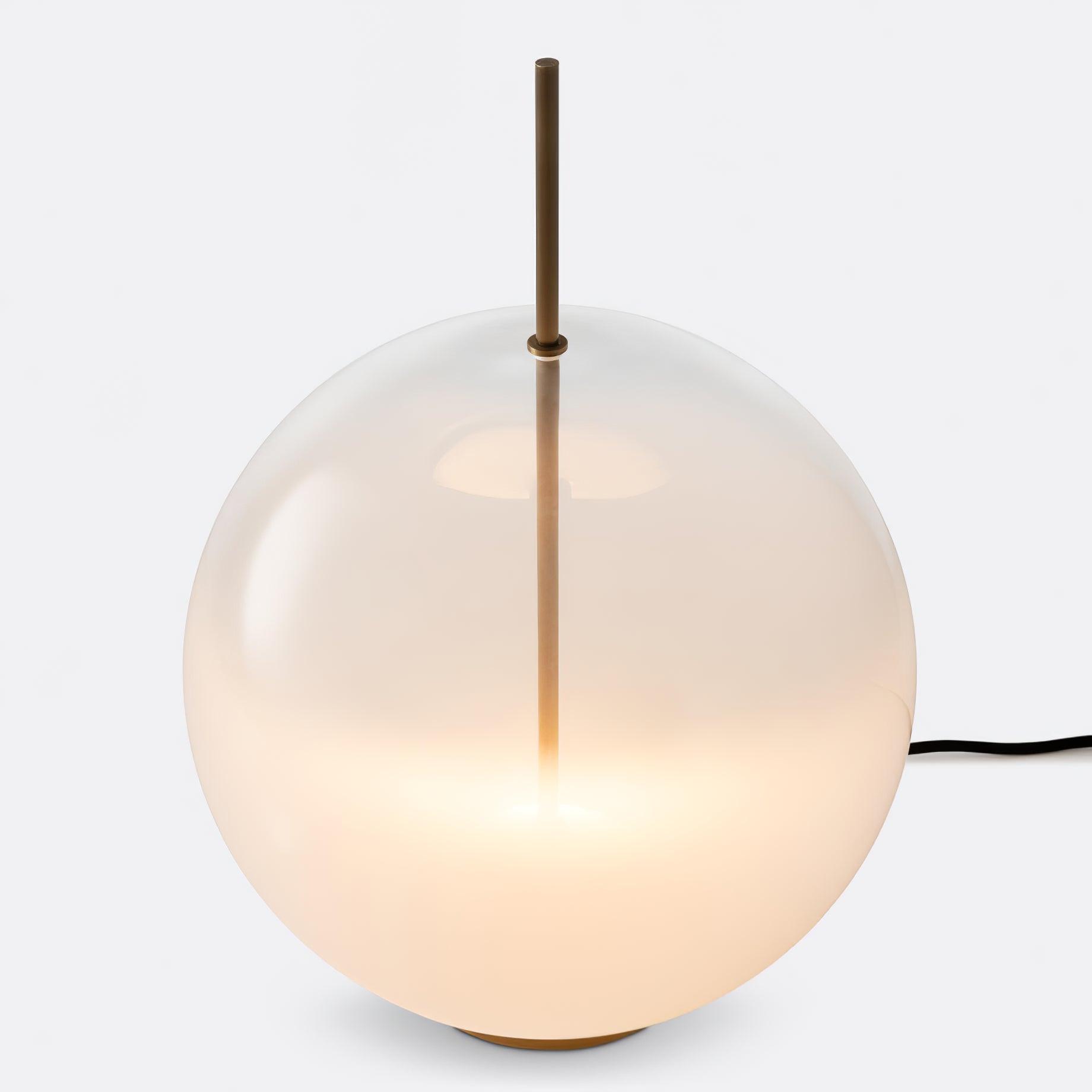 Tindari Glass Table Light, Bedside Table Lamp, detail 8