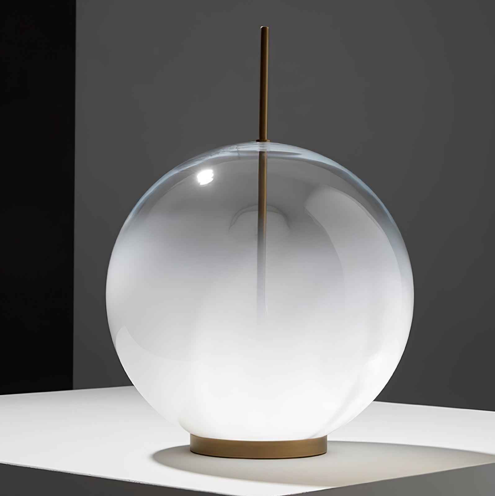 Tindari Glass Table Light, Bedside Table Lamp, detail 2