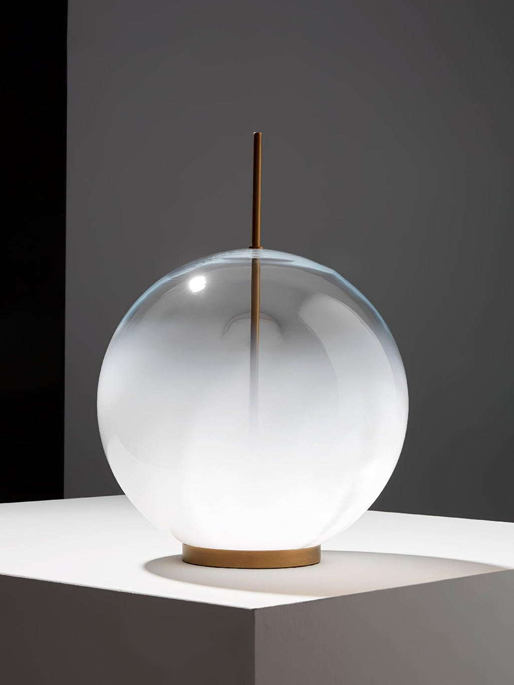 Tindari Glass Table Light, Bedside Table Lamp, detail 5
