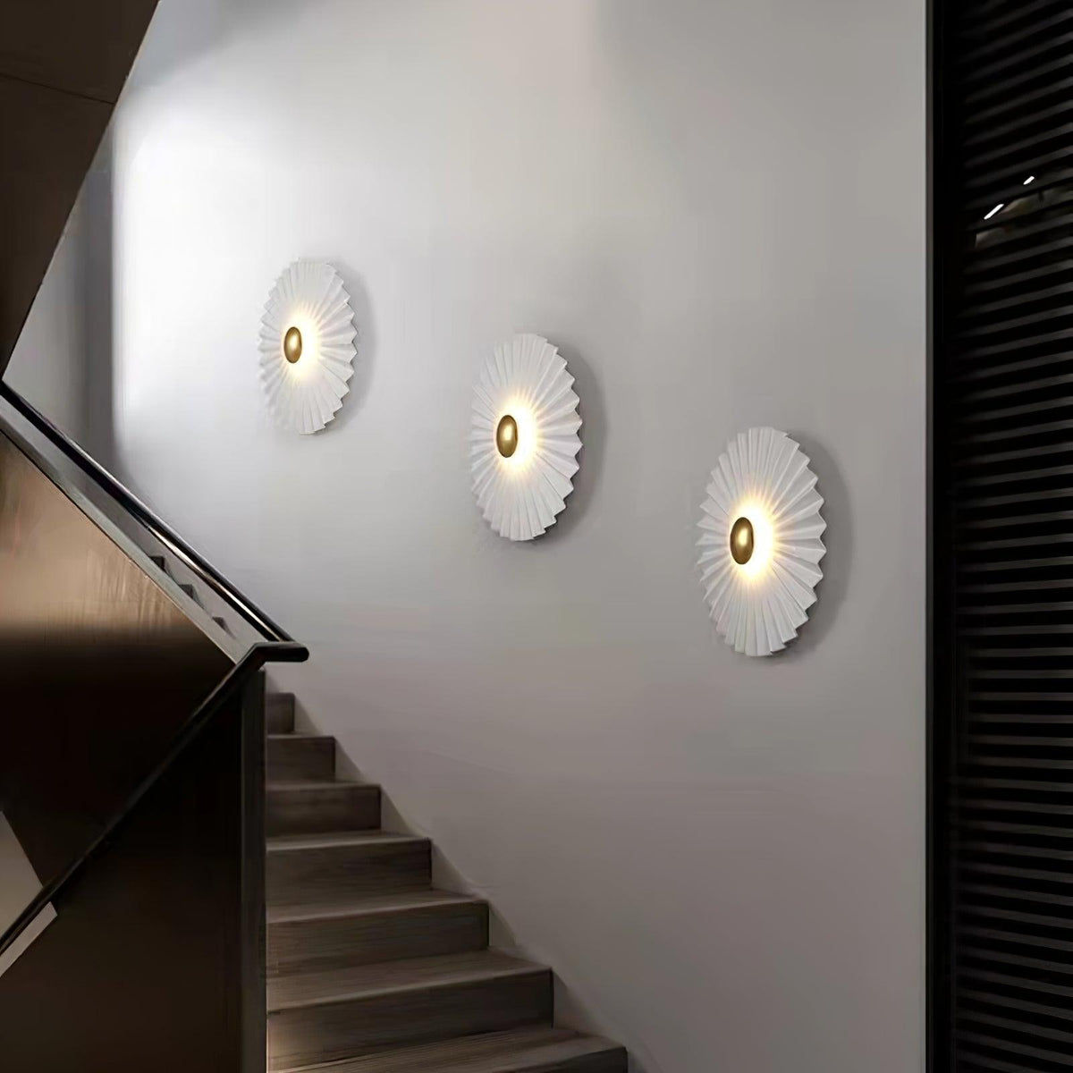 Tinsley Flush Wall Light, Bedroom Wall Sconce, detail 9