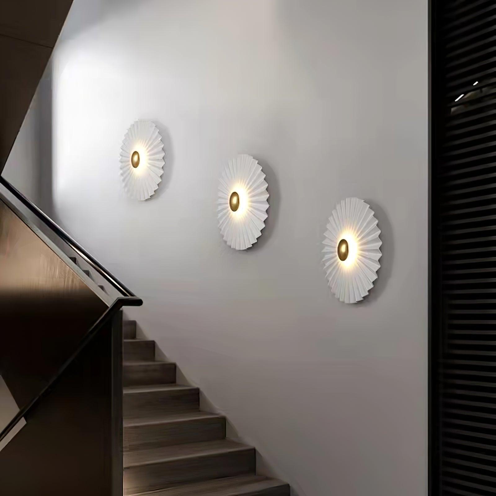 Tinsley Flush Wall Light, Bedroom Wall Sconce, detail 9