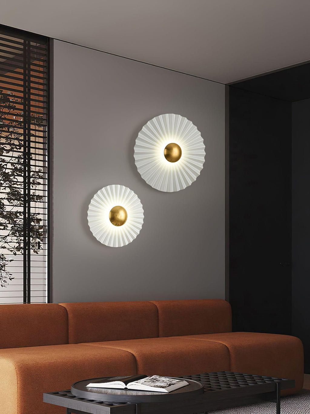 Tinsley Flush Wall Light, Bedroom Wall Sconce, detail 28