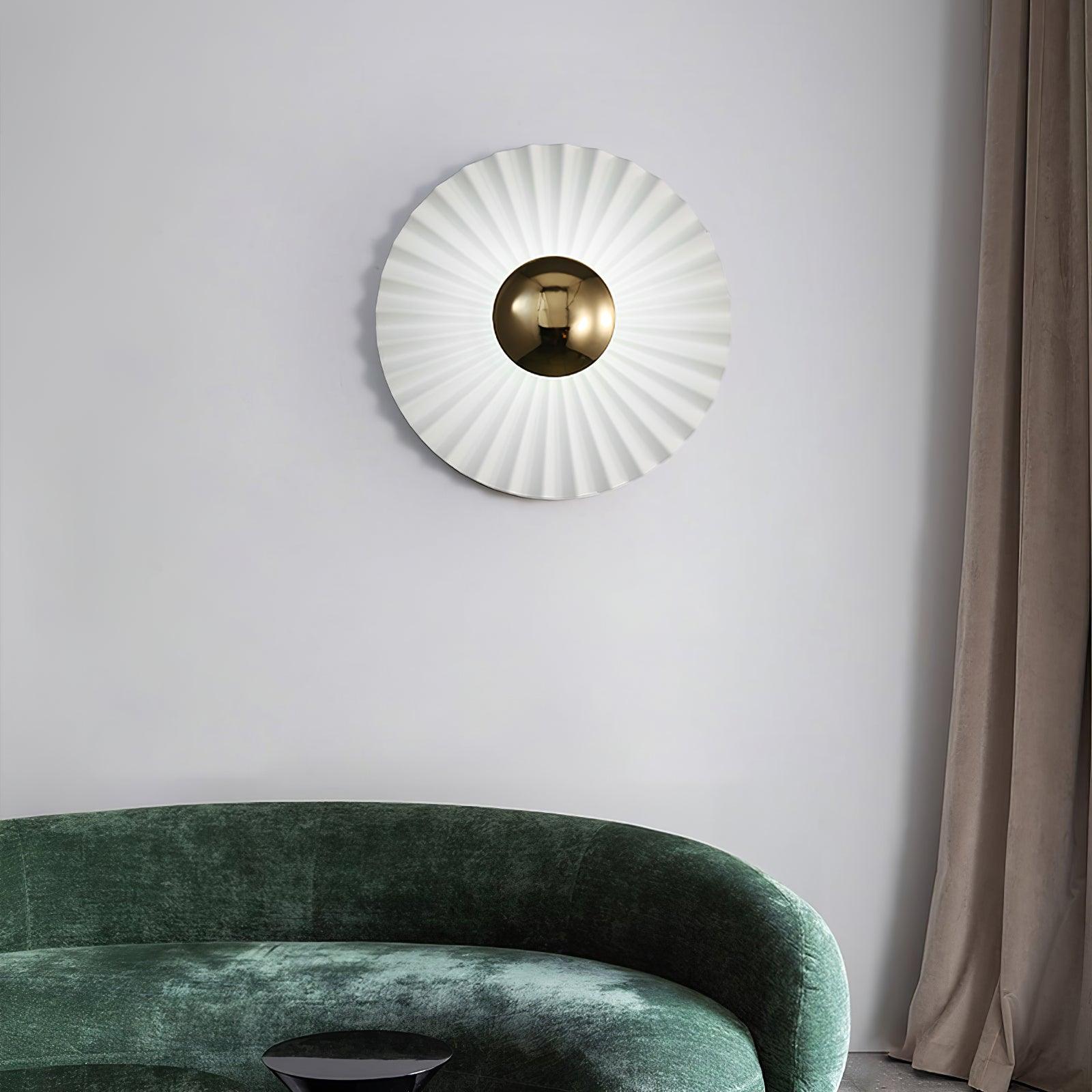 Tinsley Flush Wall Light, Bedroom Wall Sconce, detail 15