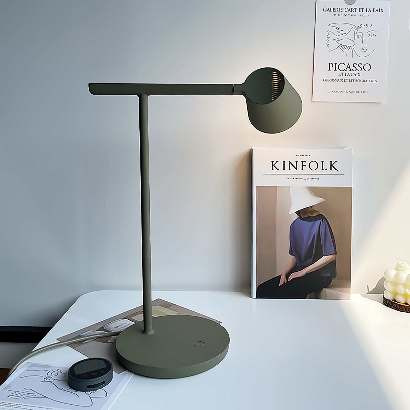 Tip Table Light, Bedside Table Lamp, detail 4