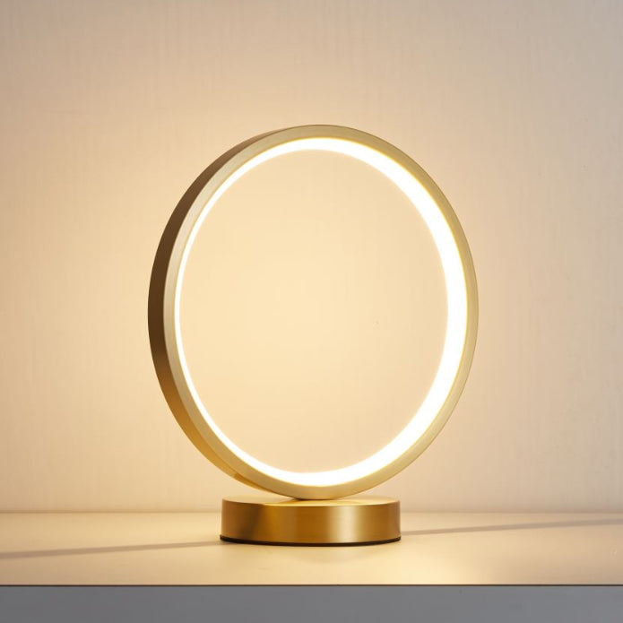 Tivoli Table Light, Bedside Table Lamp, Brass, Dia 25cm x H 27cm