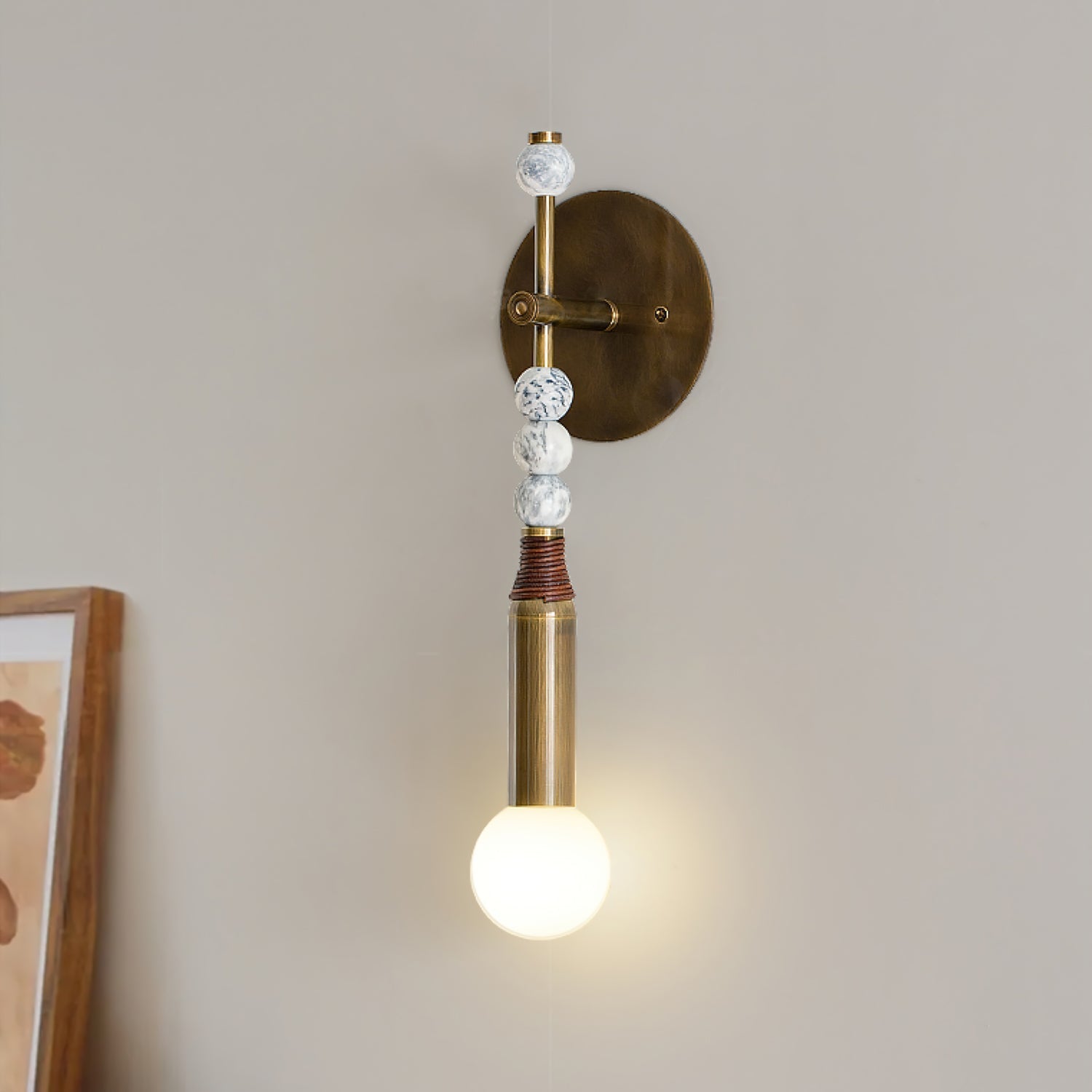 Toam Wall Light, Hardwired Wall Sconce, detail 5