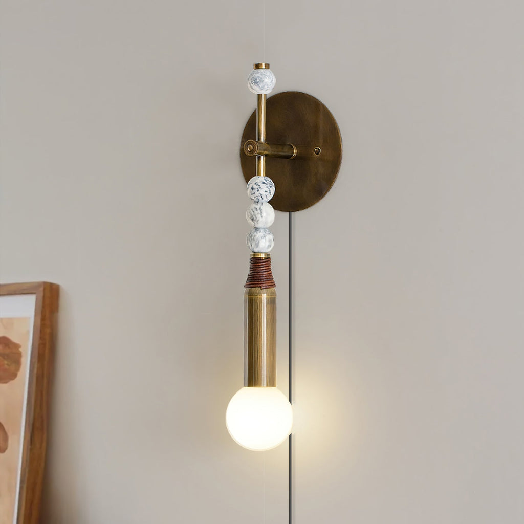 Toam Plug-In Wall Light, Plug-In Wall Sconce, detail 3