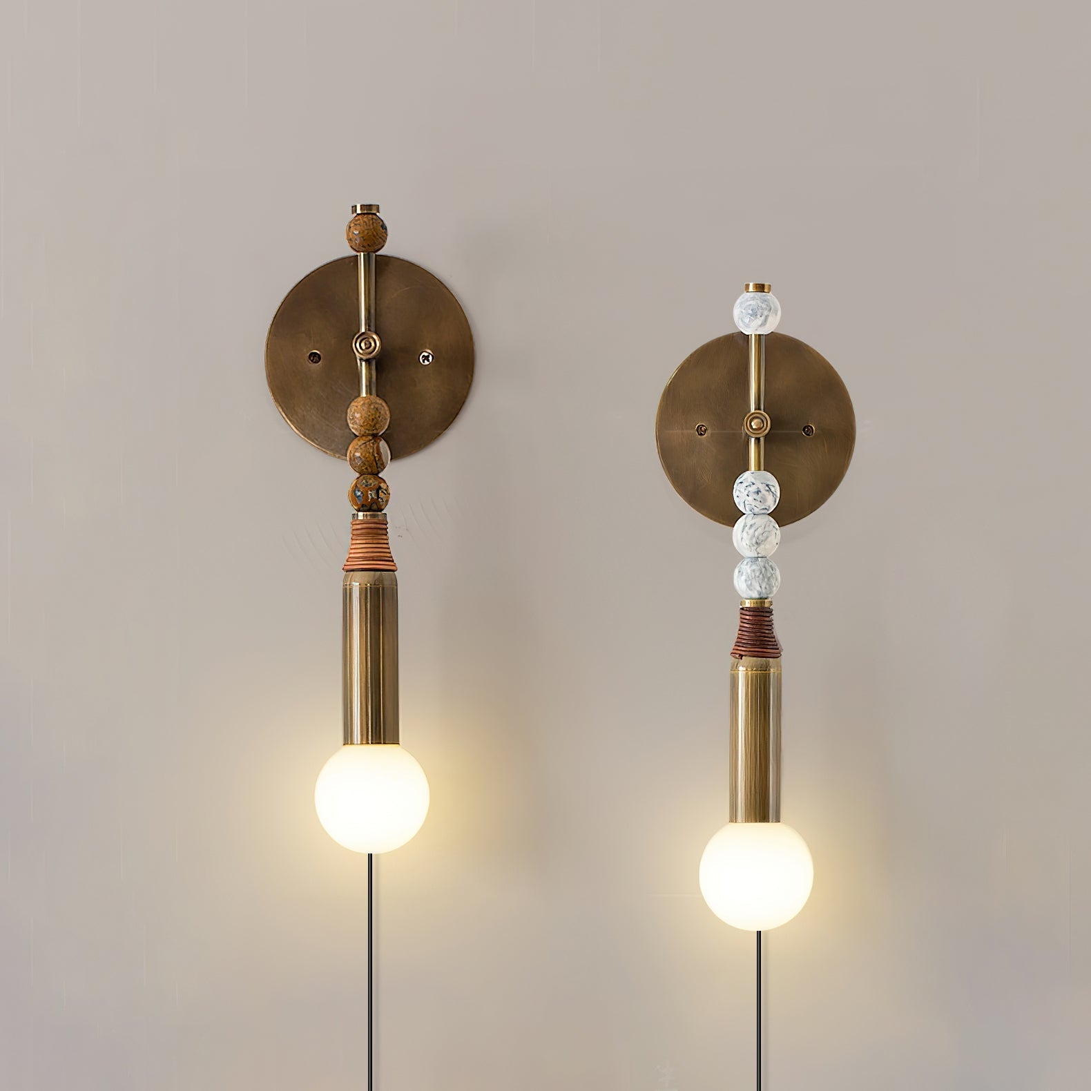 Toam Plug-In Wall Light, Plug-In Wall Sconce, detail 4