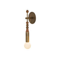 Toam Lamp bracket Wall Light, Hardwired Wall Sconce, Brass, Dia 15cm x W 11.5cm x H 48cm