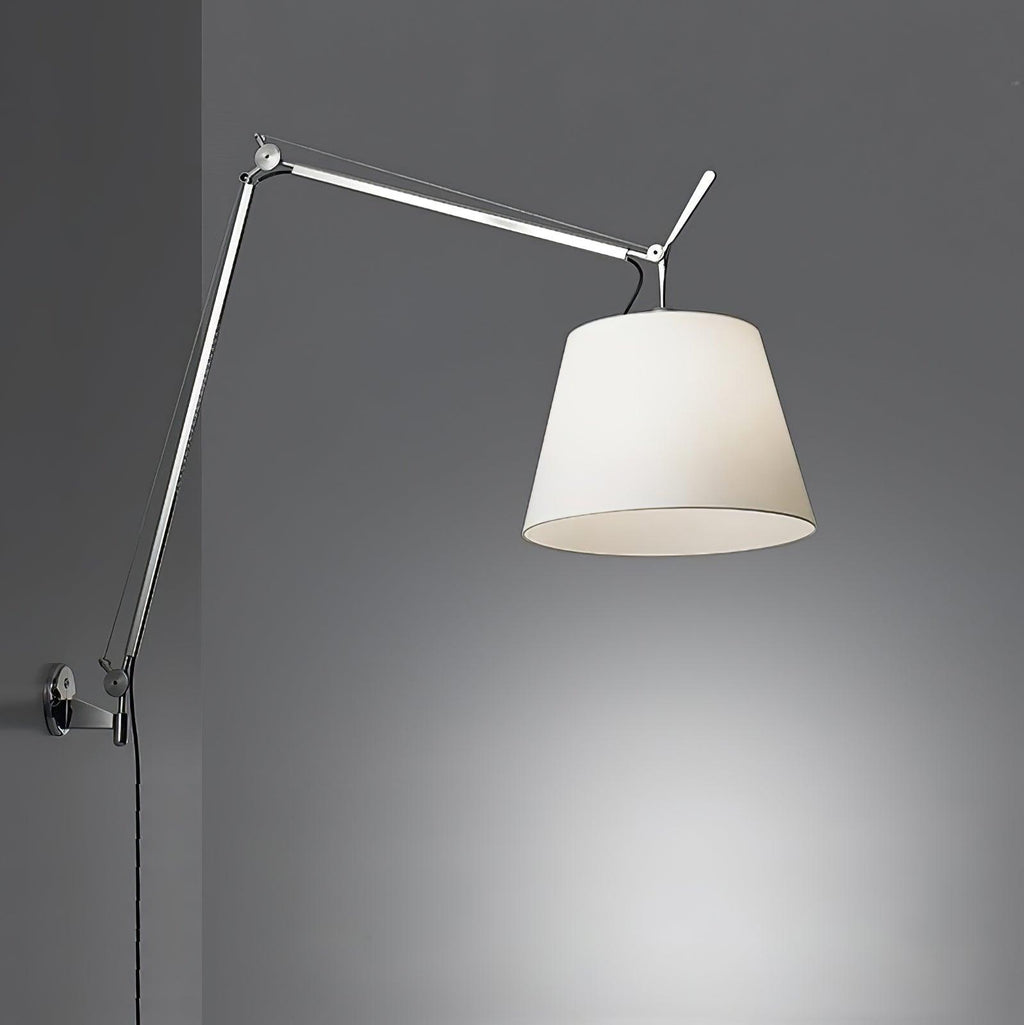 Rocker Contemporary Design Wall Light - ∅ 7.9″ x H 9.4″ Metal, Hardwired Wall Sconce, detail 15