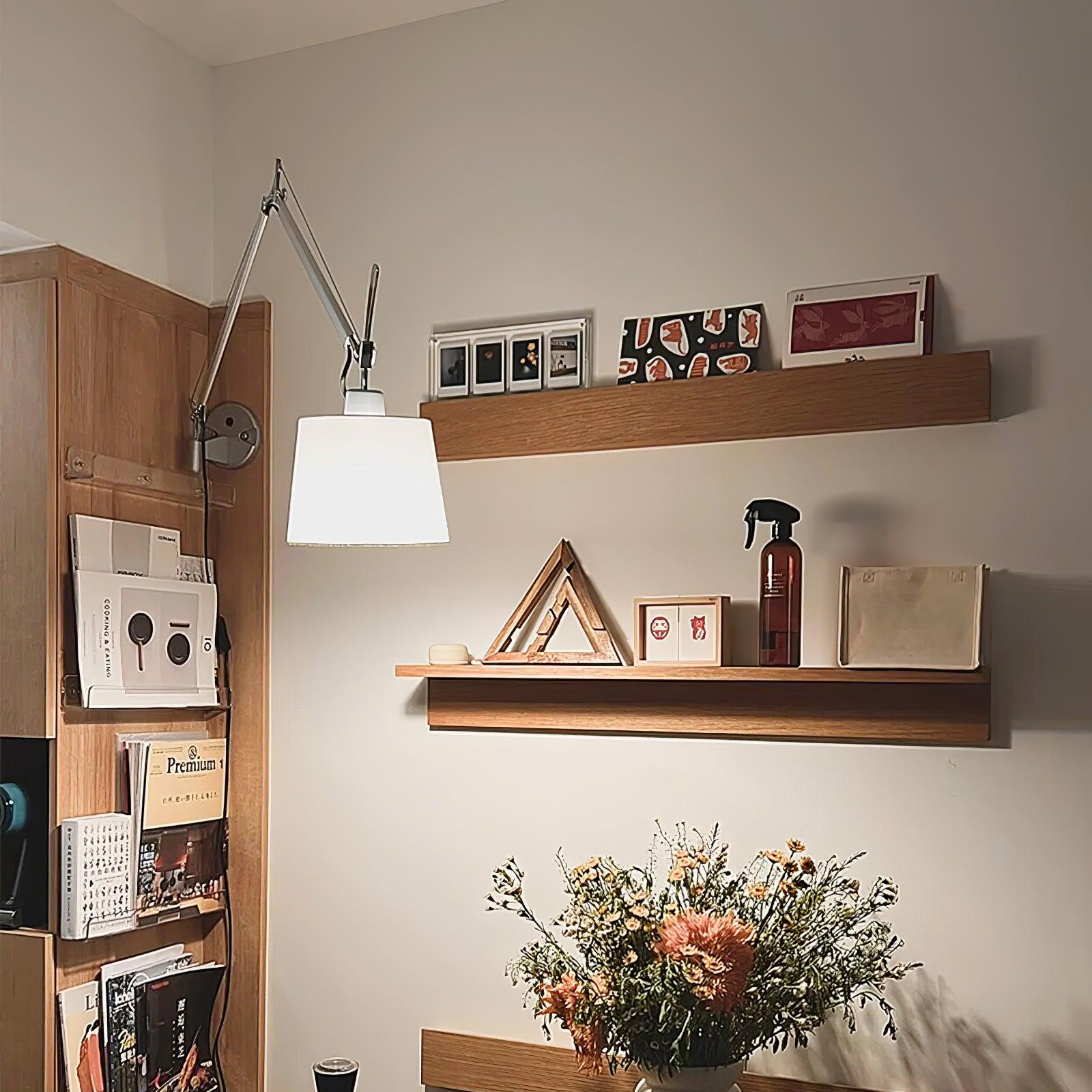 Rocker Contemporary Design Wall Light - Dia 20cm x H 24cm Metal, Hardwired Wall Sconce, detail 7