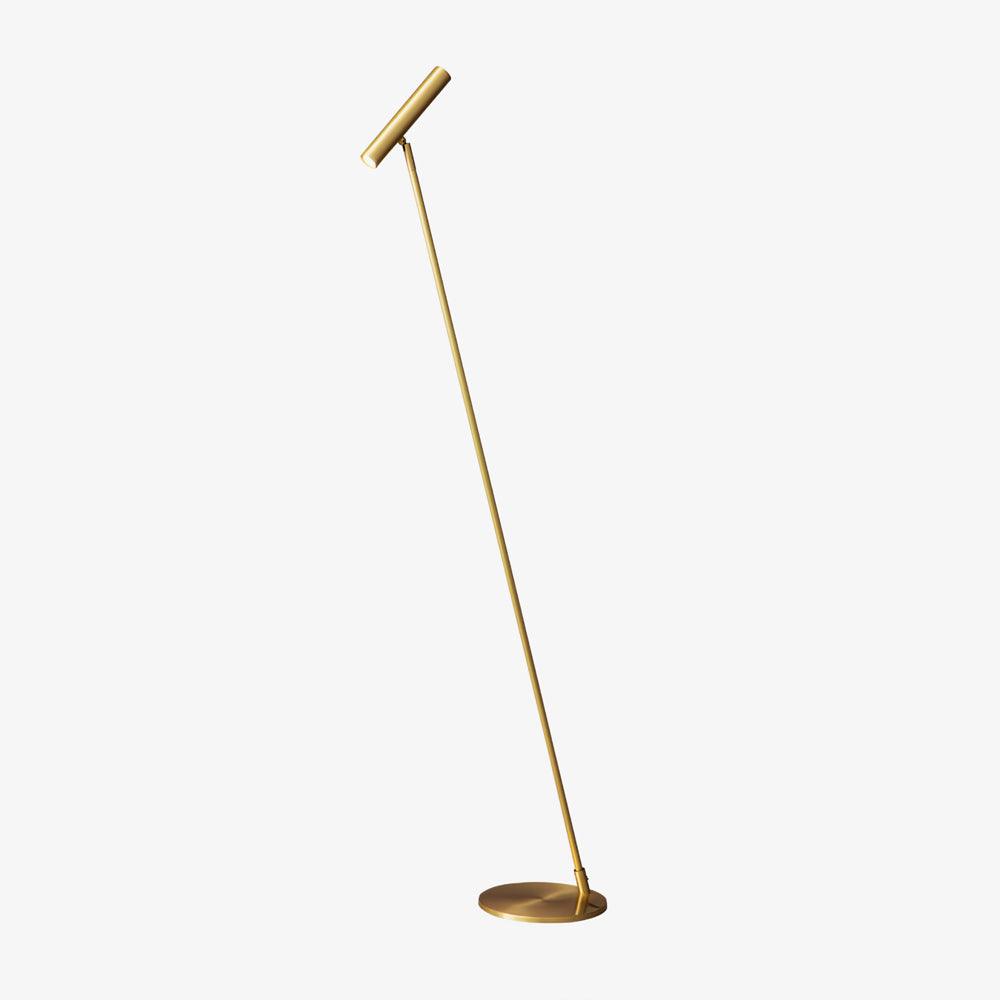 Tom LED Floor Light, Floor Lamp, Brass, W 20cm x H 130 cm