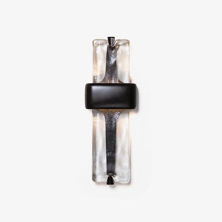 Torch Wall Light, Hardwired Wall Sconce, Metal, ∅ 5.9″ x H 19.7″