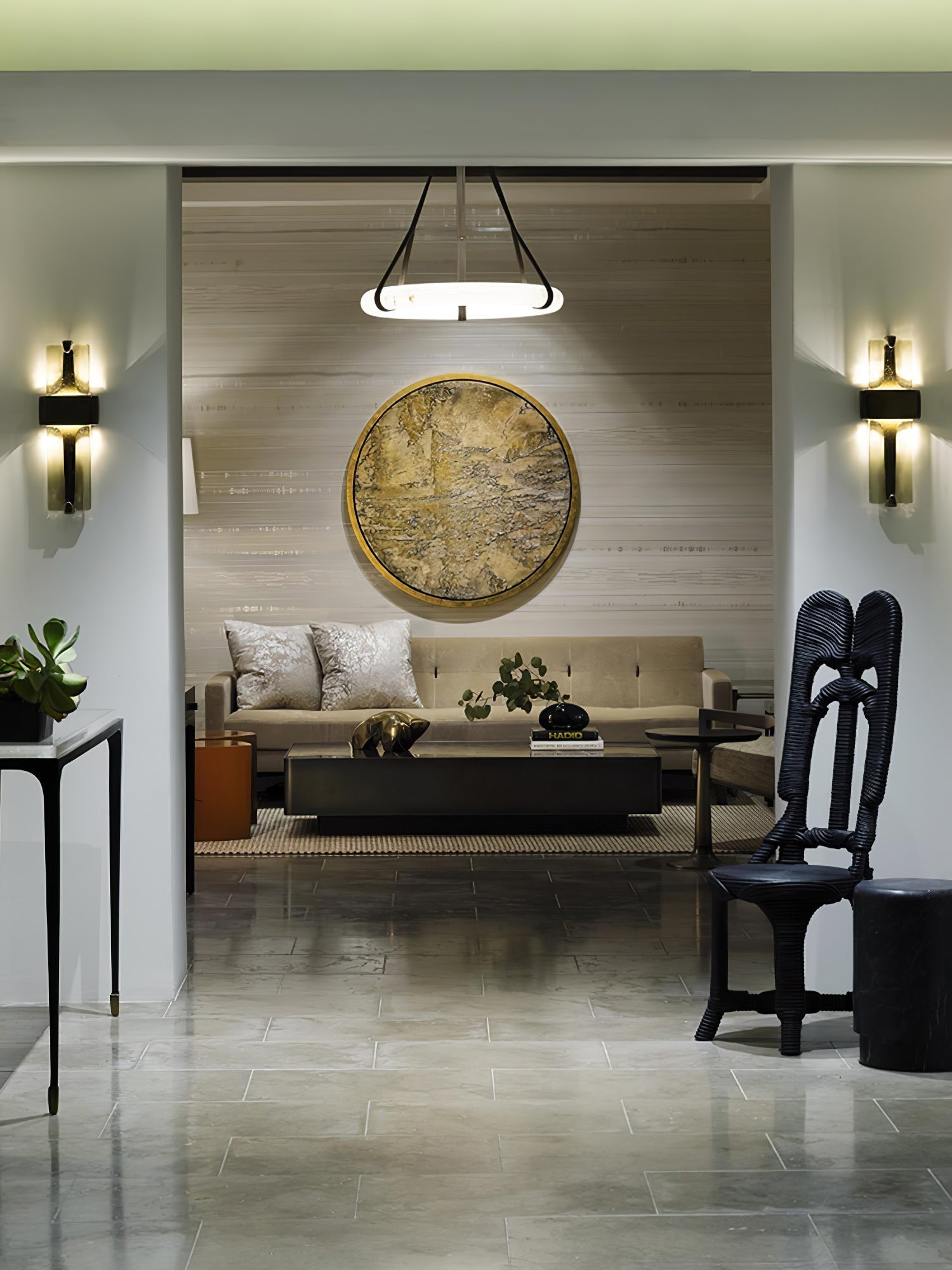 Torch Wall Light, Hardwired Wall Sconce, detail 10