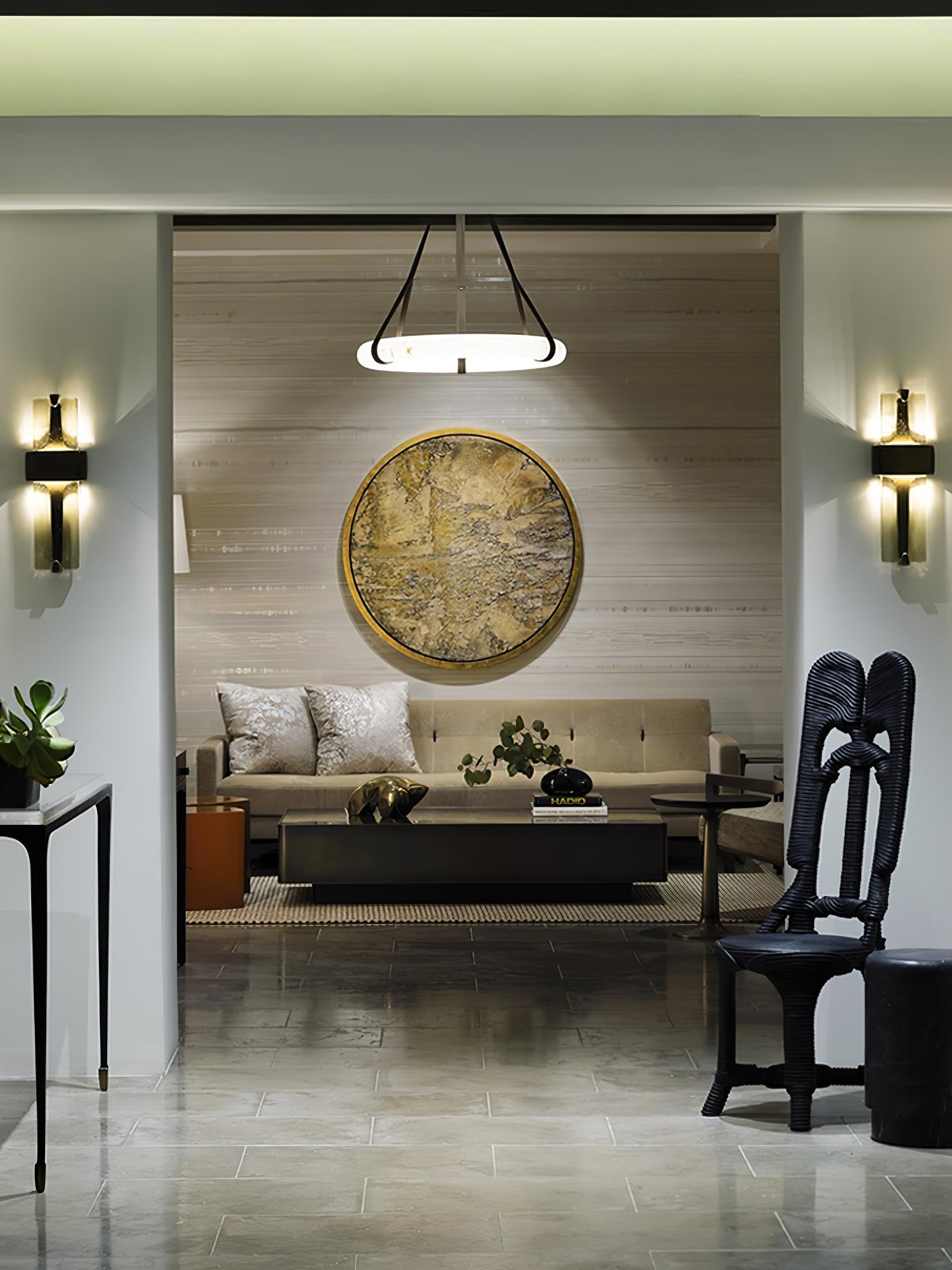 Torch Wall Light, Hardwired Wall Sconce, detail 25