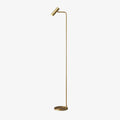 Torris Tall Floor Light, Floor Lamp, Brass, W 7.9″ x H 57.4″