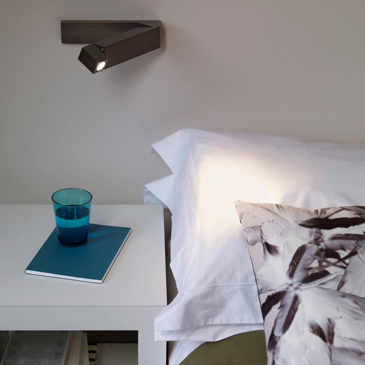 LED Bedside Bedroom Wall Light, Hardwired Wall Sconce, detail 6