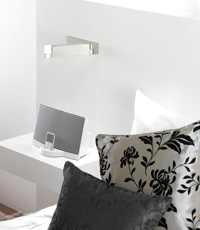 LED Bedside Bedroom Wall Light, Hardwired Wall Sconce, detail 7