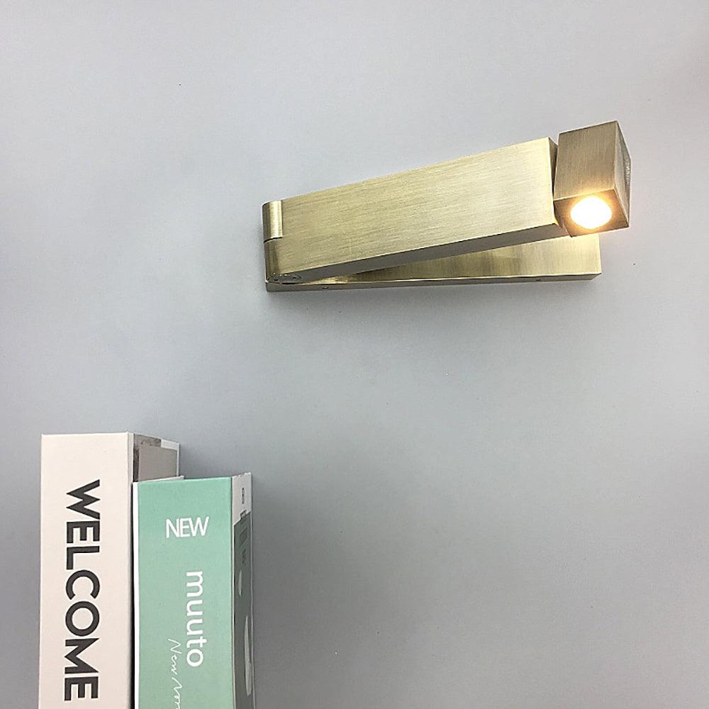 LED Bedside Bedroom Wall Light, Hardwired Wall Sconce, detail 3