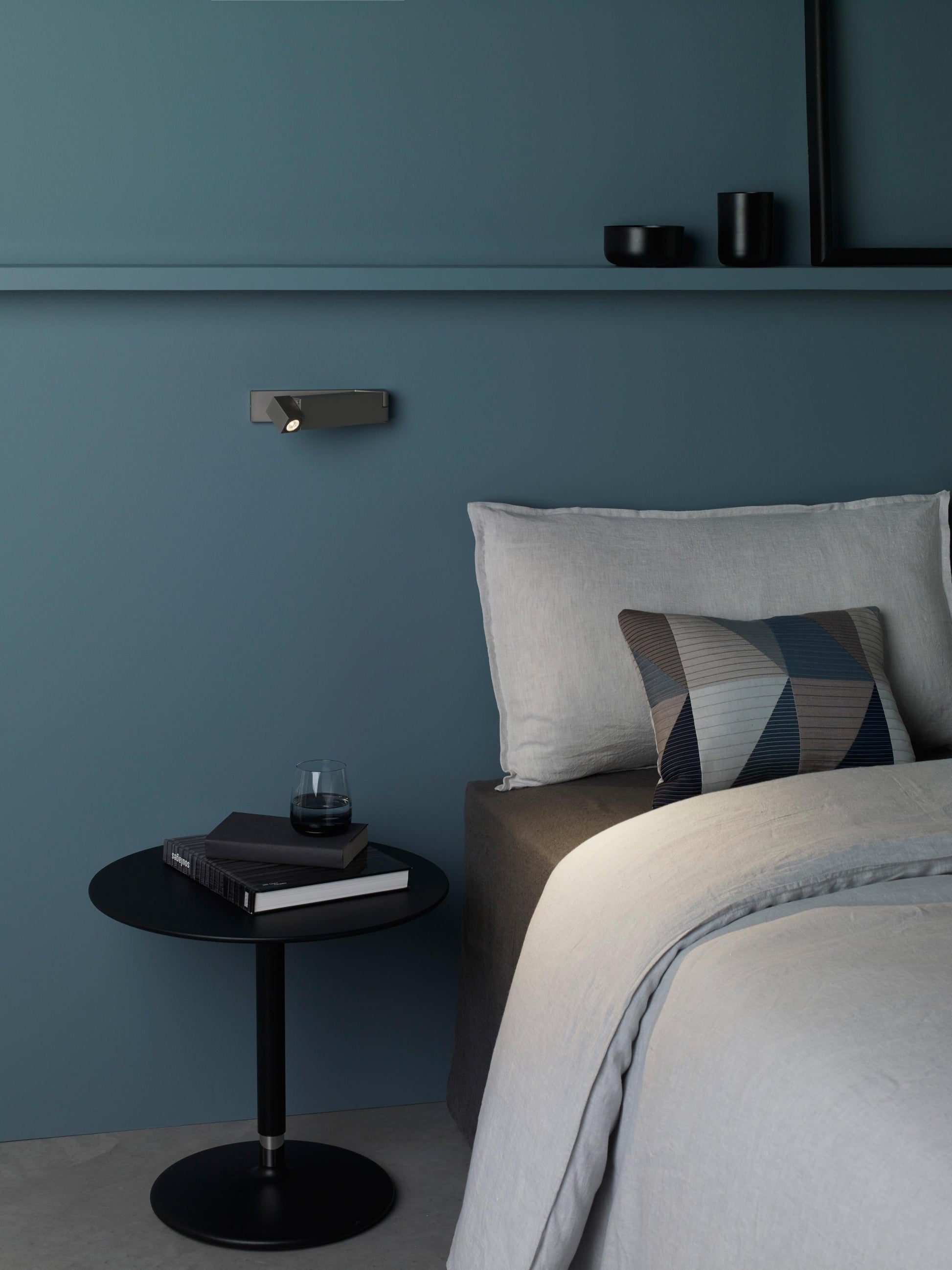 LED Bedside Bedroom Wall Light, Hardwired Wall Sconce, detail 9