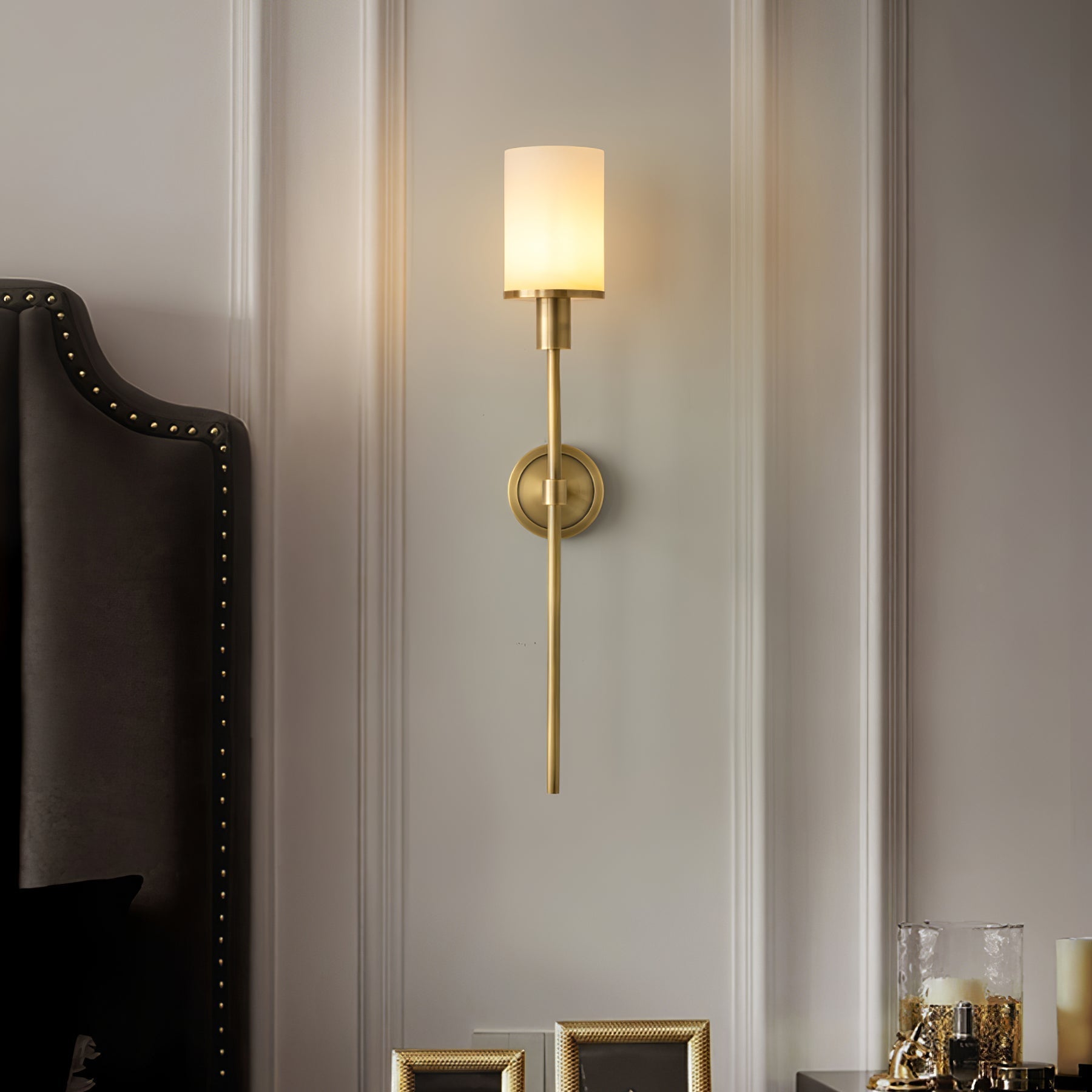 Tracie Timeless Sconce, Hardwired Wall Sconce, detail 2