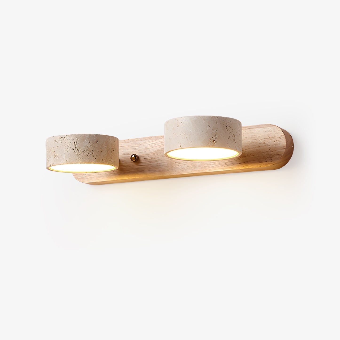 Travertine Duo Rechargeable Wall Light, Bathroom Wall Sconce, detail 32