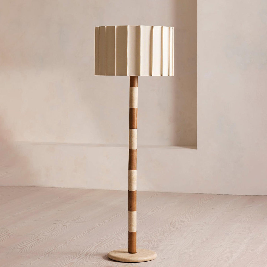 Travertine Striped Floor Light, Floor Lamp, detail 8