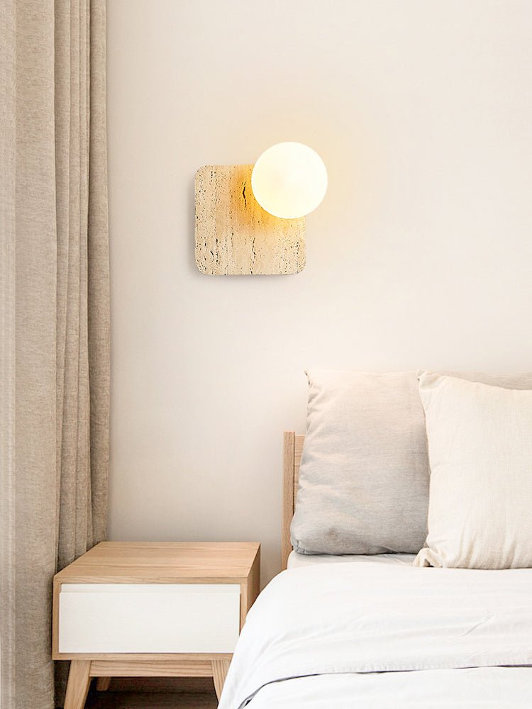 Travora Globe Wall Light, Hardwired Wall Sconce, detail 13