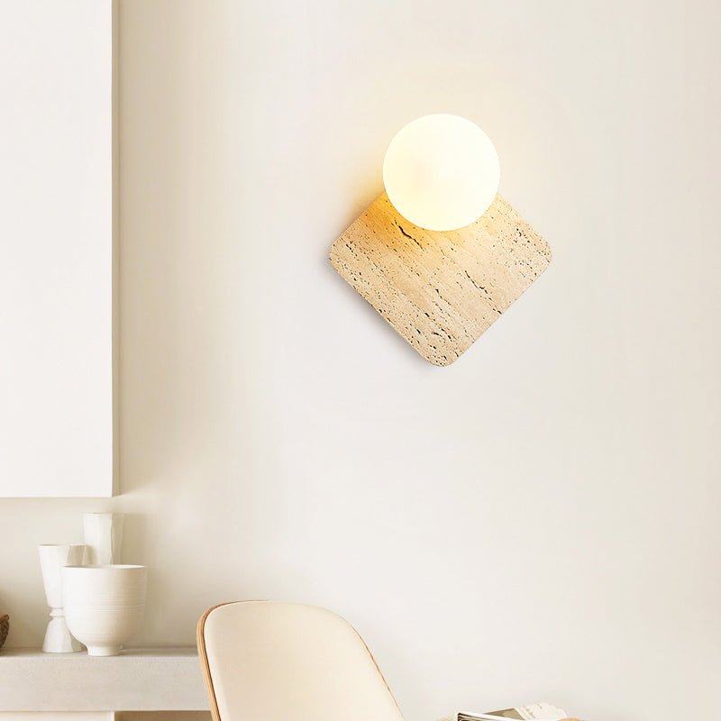 Travora Globe Wall Light, Hardwired Wall Sconce, detail 5