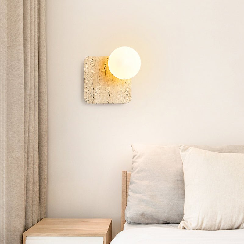 Travora Globe Wall Light, Hardwired Wall Sconce, detail 8