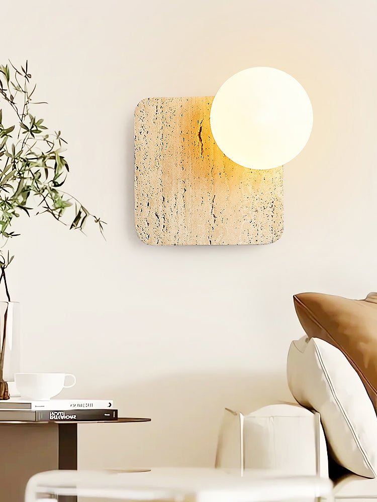 Travora Globe Wall Light, Hardwired Wall Sconce, detail 9