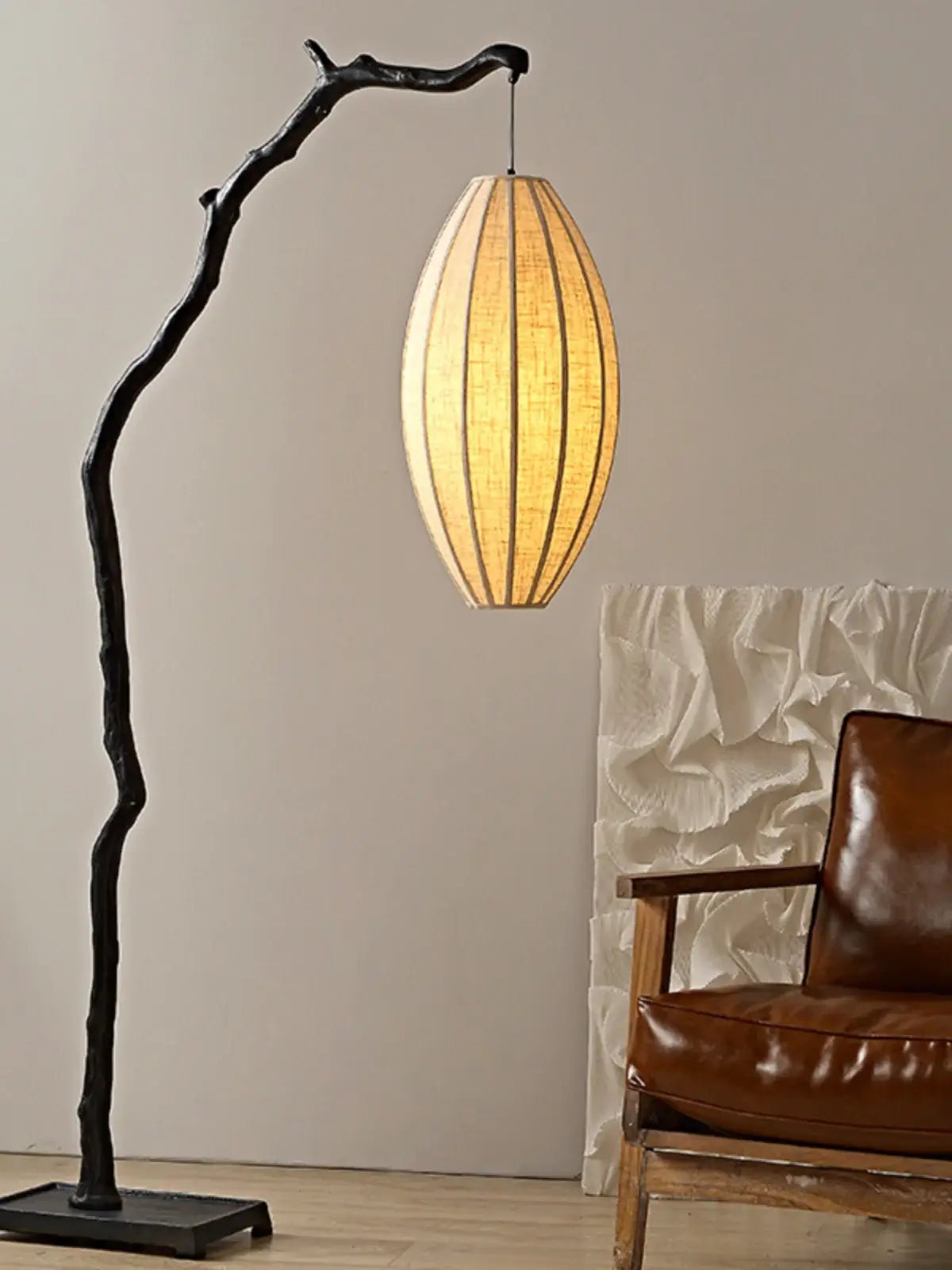 Tree Lantern Sculpture Floor Light, Floor Lamp, detail 6
