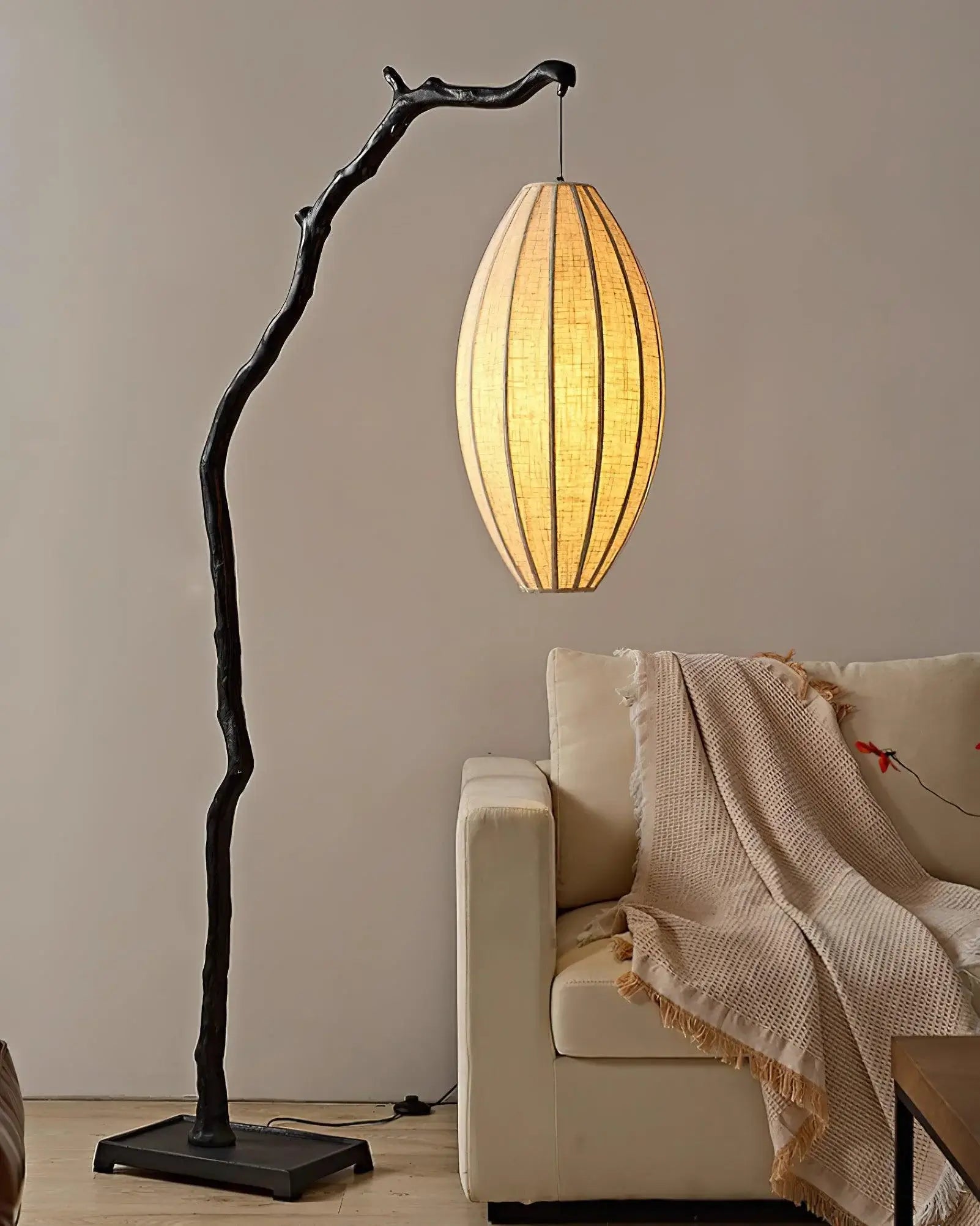 Tree Lantern Sculpture Floor Light, Floor Lamp, detail 9