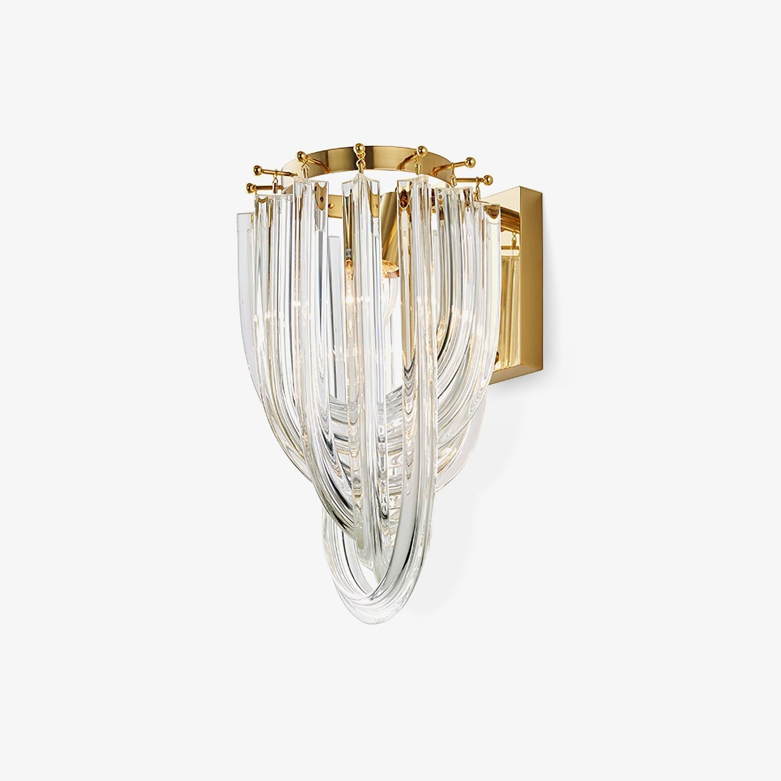 Trevi Murano Wall Light, Hardwired Wall Sconce, detail 2